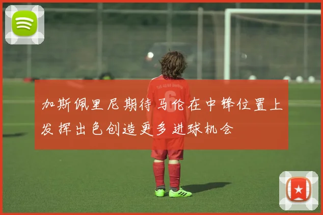 加斯佩里尼期待马伦在中锋位置上发挥出色创造更多进球机会